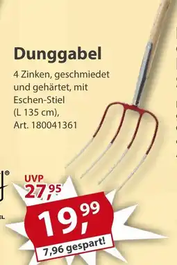 Sonderpreis Baumarkt Dunggabel Angebot