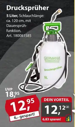 Sonderpreis Baumarkt Drucksprüher Angebot