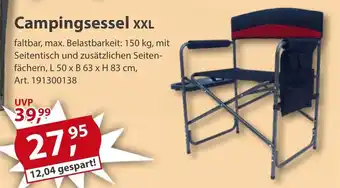 Sonderpreis Baumarkt Campingsessel XXL Angebot