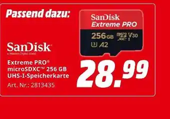 MediaMarkt Sandisk extreme pro microsdxc Angebot