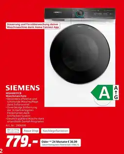 MediaMarkt Siemens wg44b2fcb waschmaschine Angebot