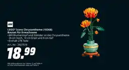 MediaMarkt Lego icons chrysantheme (10368) bauset für erwachsene Angebot