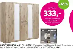 Mömax Drehtürenschrank „dillingen“ Angebot