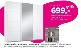 Mömax Schwebetürenschrank „kulmbach“ Angebot