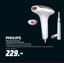 MediaMarkt Philips bri 921/00 lumea ipl lichthaarentfernungsgerät Angebot