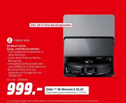 MediaMarkt Roborock s8 maxv ultra saug- und wischroboter Angebot