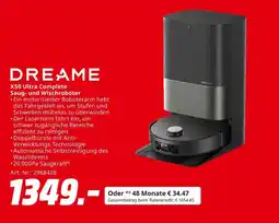 MediaMarkt Dreame x50 ultra complete saug- und wischroboter Angebot