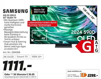 MediaMarkt Samsung oled tv Angebot