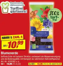 toom Baumarkt Blumenerde Angebot