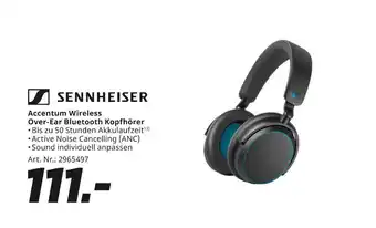 MediaMarkt Sennheiser accentum wireless over-ear bluetooth kopfhörer Angebot