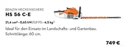 STIHL Benzin-heckenschere hs 56 c-e Angebot