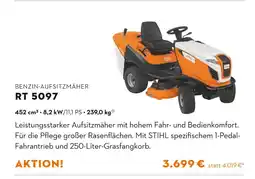 STIHL Stihl benzin-aufsitzmäher rt 5097 Angebot