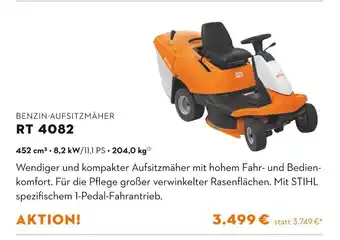 STIHL Stihl benzin-aufsitzmäher rt 4082 Angebot