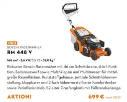 STIHL Stihl benzin-rasenmäher rm 448 v Angebot