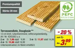 toom Baumarkt Terrassendiele, Douglasie Angebot