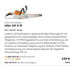 STIHL Stihl msa 60 c-b Angebot