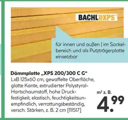 Hellweg Bachl dämmplatte xps 200/300 c g Angebot