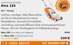 STIHL Stihl akku-rasenmäher rma 235 Angebot