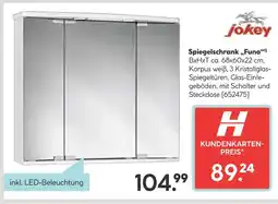 Hellweg Jokey spiegelschrank „funa“ Angebot