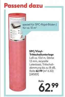 Hellweg Spc/vinyl-trittschalldämmung Angebot