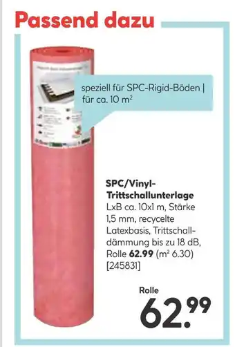 Hellweg Spc/vinyl-trittschalldämmung Angebot