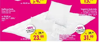 Möbel Boss Kopfkissen oder steppdecke Angebot