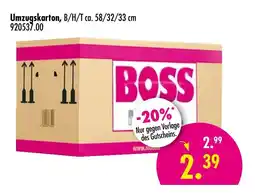 Möbel Boss Umzugskarton Angebot