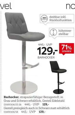 XXXLutz Novel barhocker Angebot