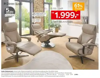 XXXLutz Dieter knoll leder-relaxsessel Angebot