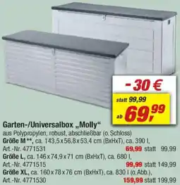 toom Baumarkt Garten-/Universalbox ,,Molly" Angebot