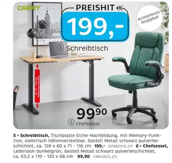 XXXLutz Carryhome schreibtisch oder chefsessel Angebot