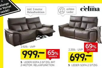 XXXLutz C'elina leder-sofa 2-sitzig Angebot