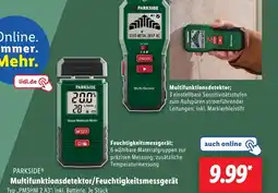 Lidl PARKSIDE Multifunktionsdetektor/Feuchtigkeitsmessgerät Angebot