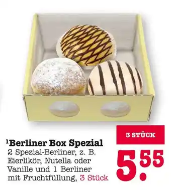 E-Center Berliner box spezial Angebot