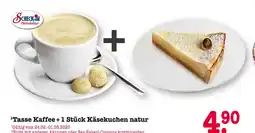 E-Center Scheck-in manufaktur kaffee oder käsekuchen natur Angebot