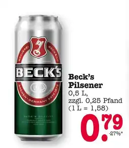 E-Center Beck's pilsener Angebot