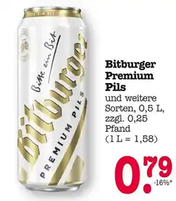 E-Center Bitburger premium pils Angebot