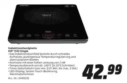 MediaMarkt Koenic induktionsherdplatte kip 1332 single Angebot