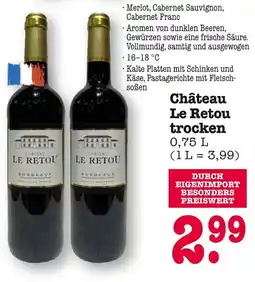 E-Center Château le retou le retou trocken Angebot