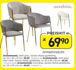 XXXLutz Ambia home armlehnstuhl Angebot