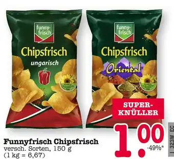 E-Center Funnyfrisch chipsfrisch ungarisch oder chipsfrisch oriental Angebot