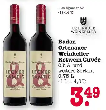 E-Center Ortenauer weinkeller baden ortenauer weinkeller rotwein cuvée Angebot