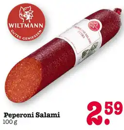 E-Center Wiltmann peperoni salami Angebot