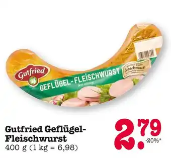 E-Center Gutfried geflügel-fleischwurst Angebot