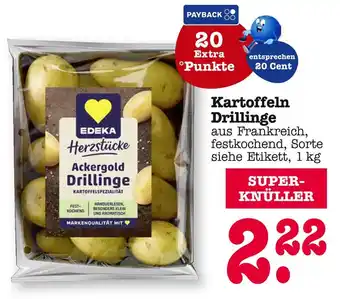 E-Center Edeka kartoffeln drillinge Angebot