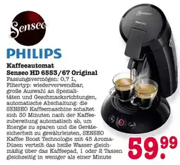 E-Center Senseo kaffeeautomat senseo hd 6553/67 original Angebot