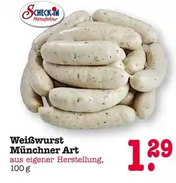 E-Center Scheck-in manufaktur weißwurst münchner art Angebot