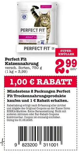 E-Center Perfect fit perfect fit katzennahrung Angebot