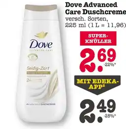 E-Center Dove advanced care duschcreme Angebot