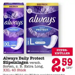 E-Center Always daily protect slipeinlagen Angebot